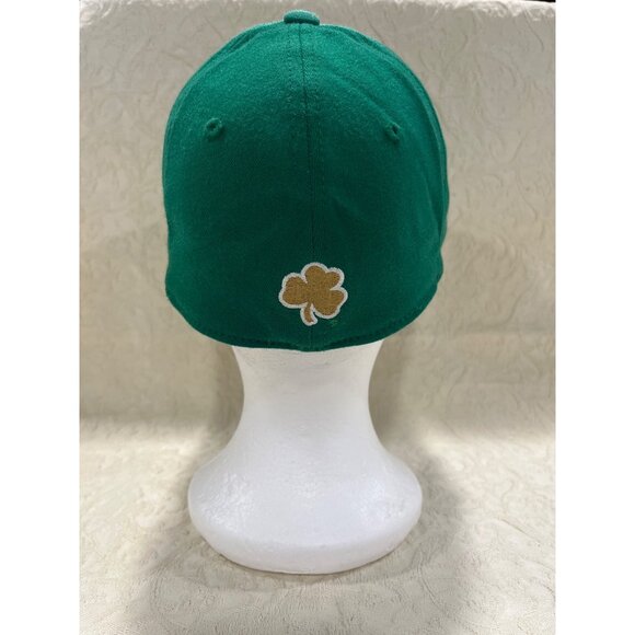 Notre Dame Fighting Irish Green One-Fit Hat By Top Of The World - Picture 3 of 12